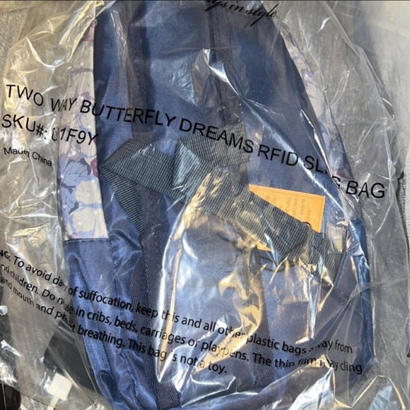 Gold Coast Butterfly Dreams Sling Backpack - Picture 5 of 5